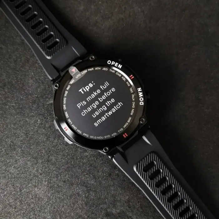 Розумний смарт годинник Smart Extreme Ultra Black УЦІНКА - зображення 2