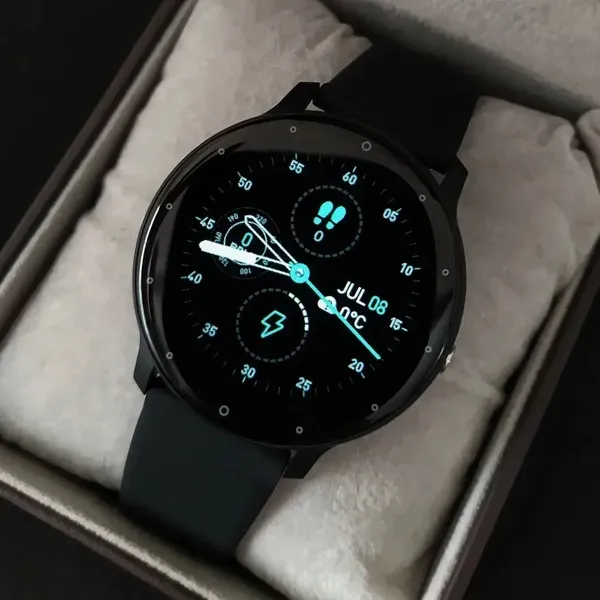 Розумний смарт годинник Smart Classic Steel Black, 2 ремінці - зображення 8