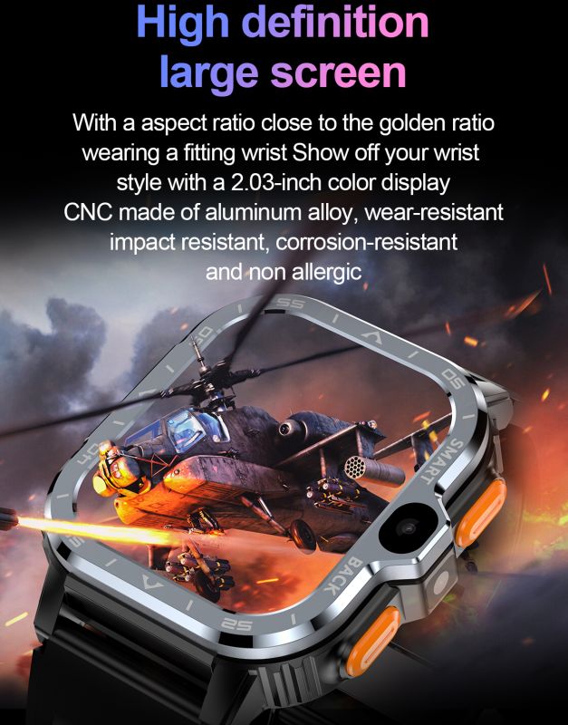 Розумний смарт годинник Smart Nova Sim Rubber Black, 2 ремінці - зображення 4