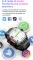 Розумний смарт годинник Smart Nova Sim Rubber Black, 2 ремінці