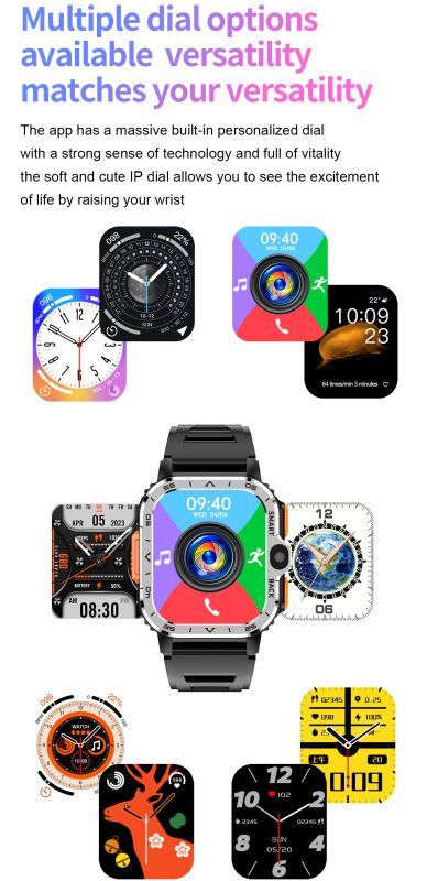 Розумний смарт годинник Smart Nova Sim Rubber Black, 2 ремінці - зображення 12