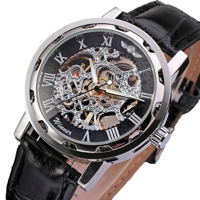 Чоловічі годинники Winner Black - зображення 7