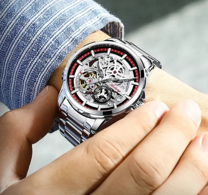 Чоловічі годинники Ailang Sceleton - зображення 6