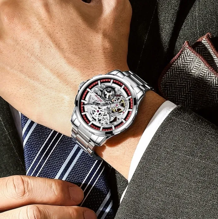 Чоловічі годинники Ailang Sceleton - зображення 7