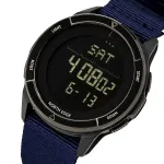 Чоловічий водостійкий спортивний тактичний з компасом годинник North Edge Alps Special Blue з компасом