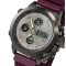 Чоловічий водостійкий спортивний тактичний годинник AMST Mountain Bordo, 2 ремінці