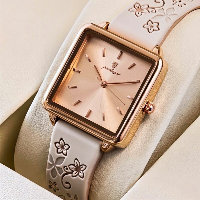 Жіночий годинник Poedagar Annet Beige, 2 ремінці - зображення 2