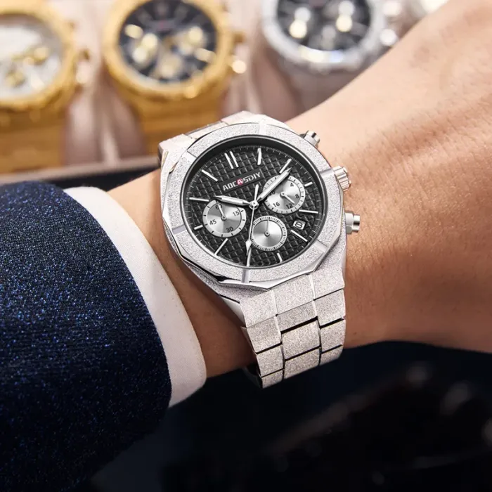 Чоловічий годинник Aocasdiy Graphite - зображення 2