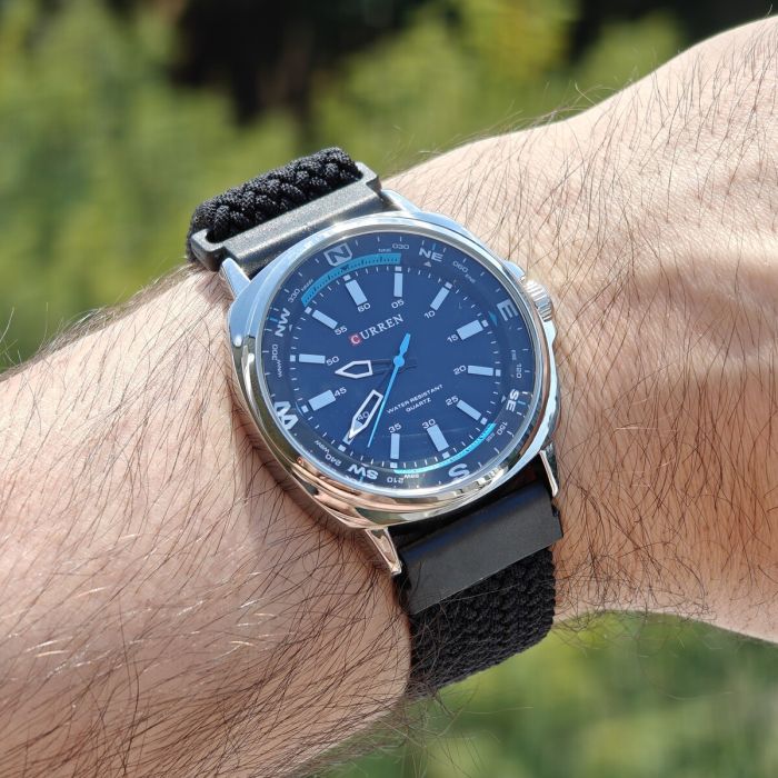 Чоловічий годинник Curren Aqua Comfort Black - зображення 3