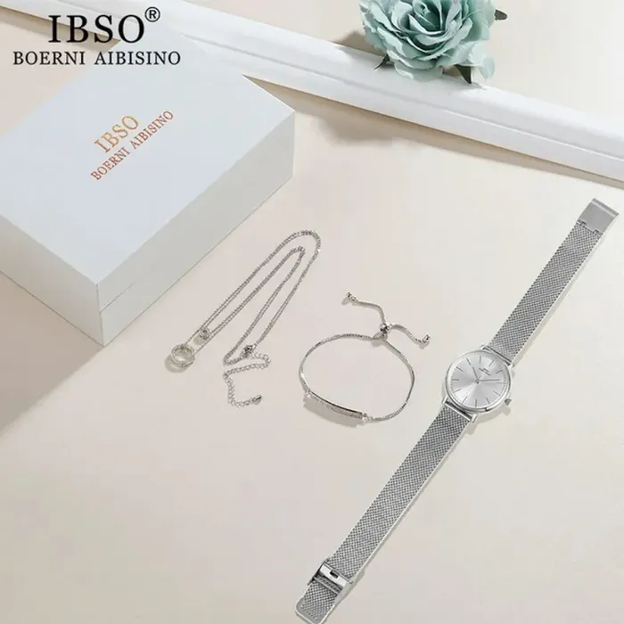 Жіночий годинник Baosaili BOX IBSO Silver - зображення 2
