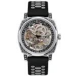 Чоловічий механічний годинник WishDoIt Baron Flex Grey