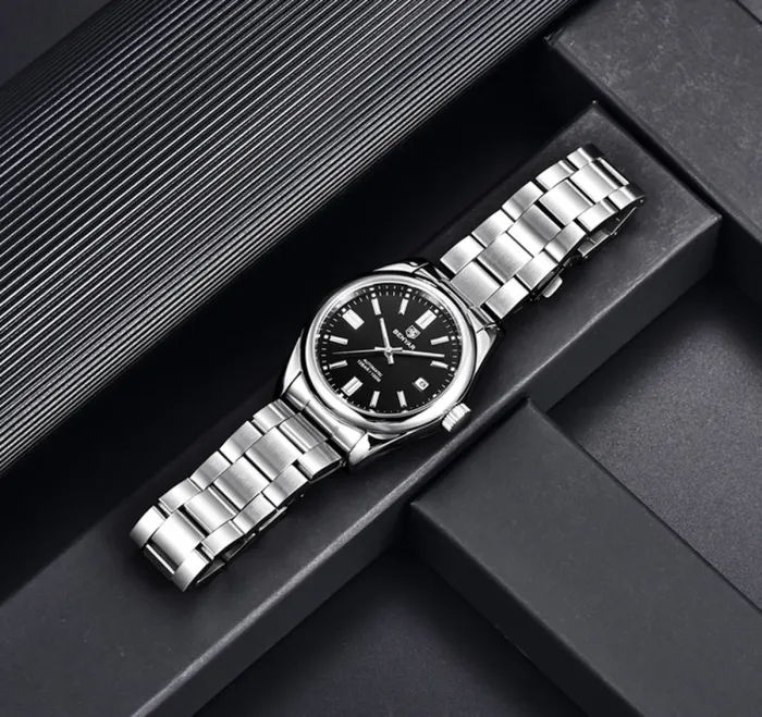 Чоловічі годинники Benyar Automatic 10 BAR - зображення 5