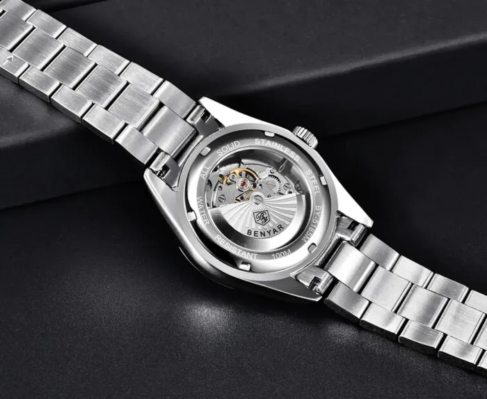 Чоловічі годинники Benyar Automatic 10 BAR - зображення 8