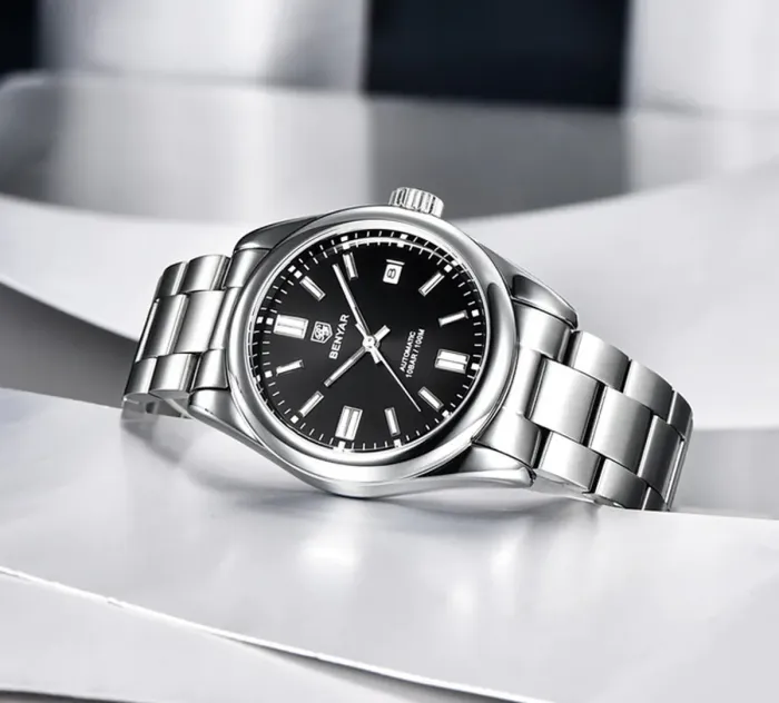 Чоловічі годинники Benyar Automatic 10 BAR - зображення 4