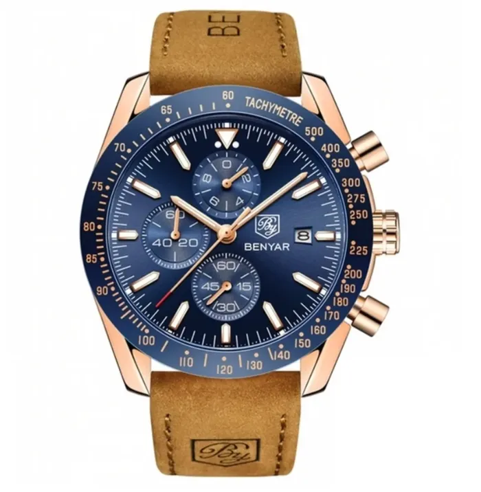 Чоловічі годинники Benyar Extra - зображення 2