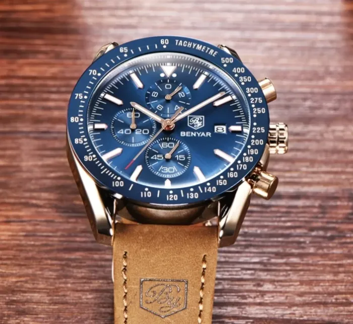 Чоловічі годинники Benyar Extra - зображення 6