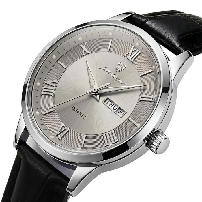 Чоловічий годинник Poedagar Berlin Premium Leather - зображення 1