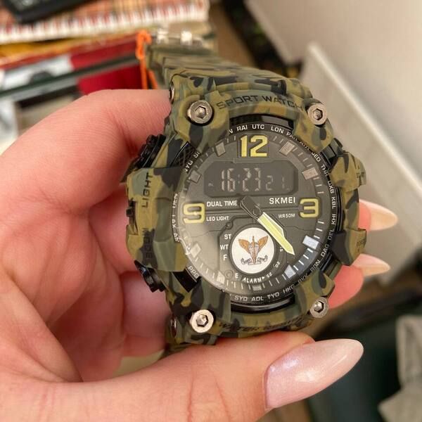 Чоловічий водостійкий спортивний тактичний годинник Besta United з Вашим ЛОГО - зображення 3