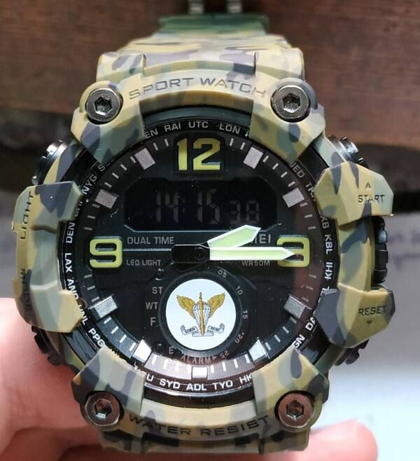 Чоловічий водостійкий спортивний тактичний годинник Besta United з Вашим ЛОГО - зображення 2