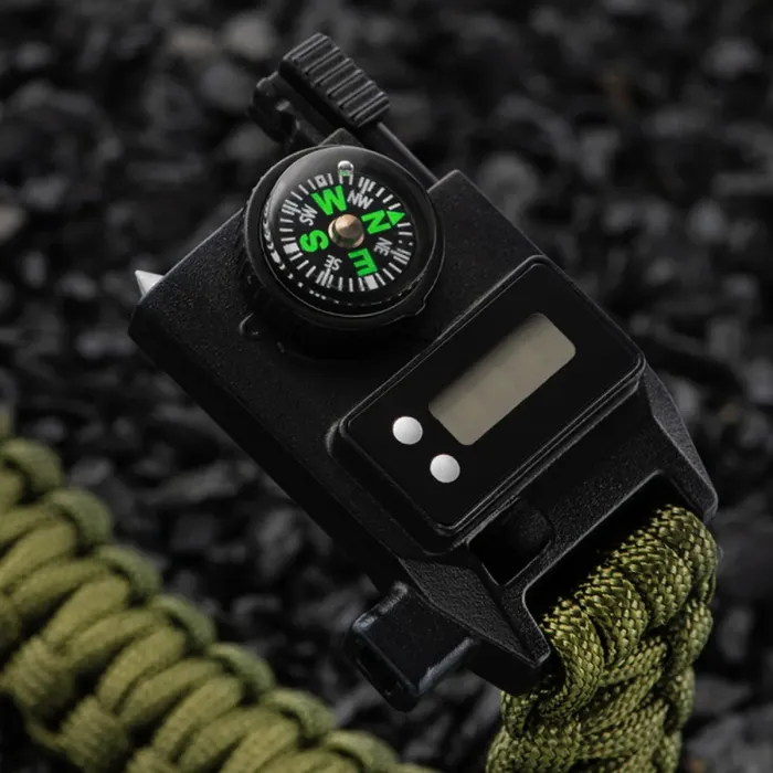 Чоловічий спортивний тактичний з компасом годинник Besta Band з компасом 6 в 1 - зображення 4