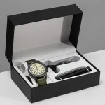 Чоловічий тактичний годинник Besta Box Command Light подарунковий набір, з компасом