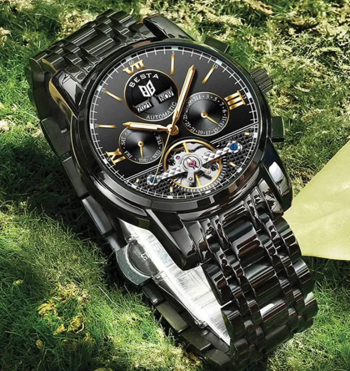 Чоловічий механічний годинник Besta Classic - зображення 3