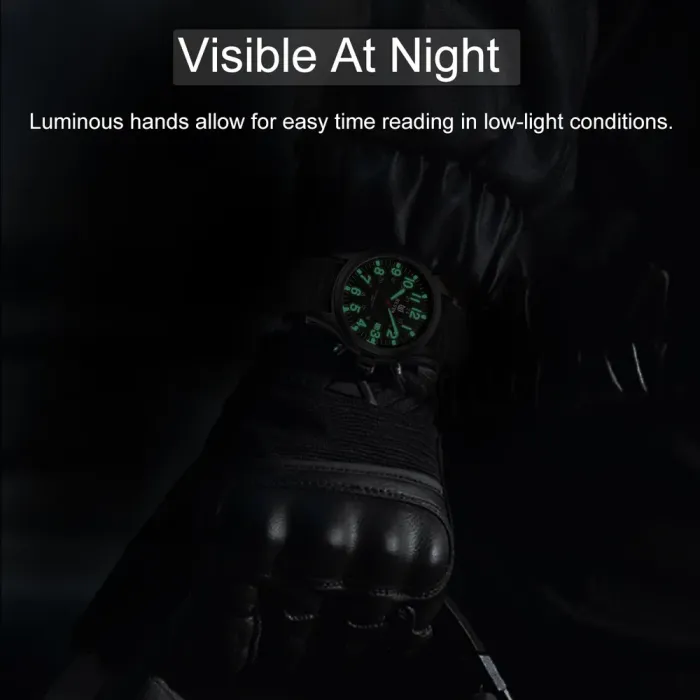 Чоловічий тактичний годинник Besta Command Black - зображення 6