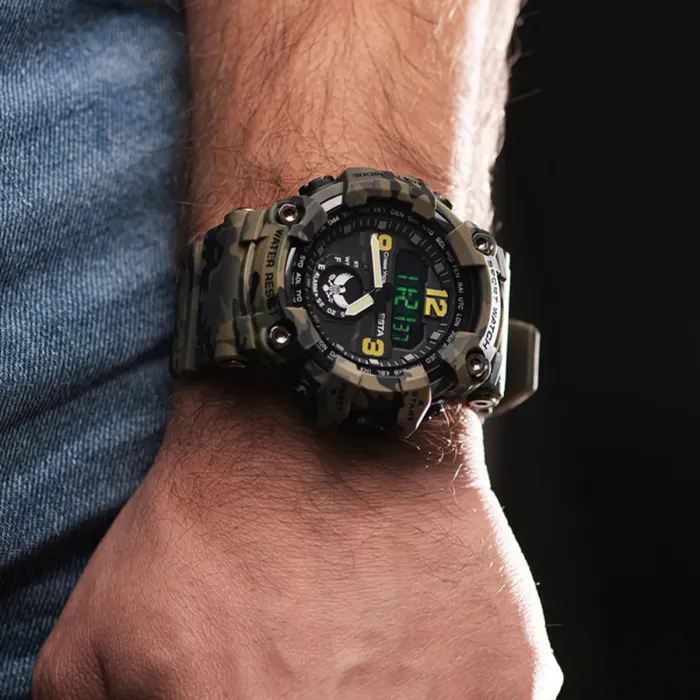 Чоловічий водостійкий спортивний тактичний годинник Besta Eagle - зображення 4