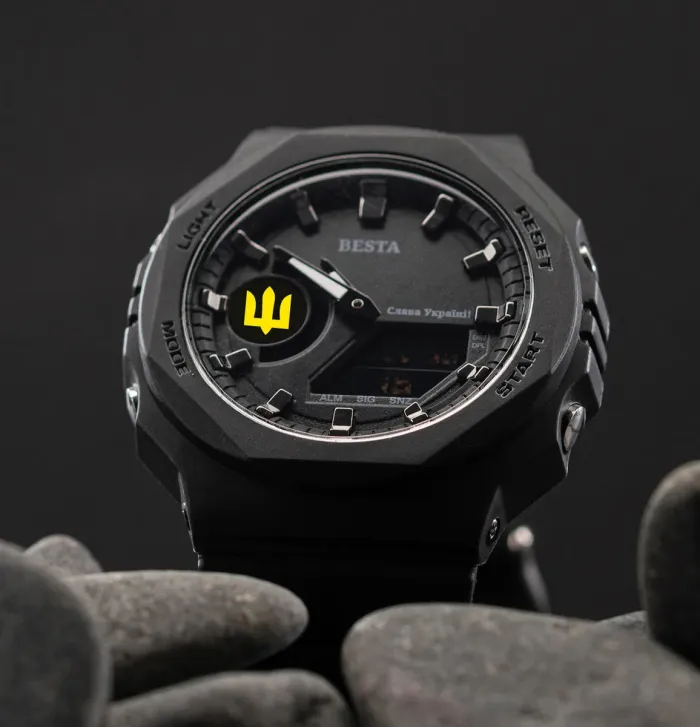 Чоловічий водостійкий спортивний тактичний годинник Besta Jocker Petriot - зображення 4