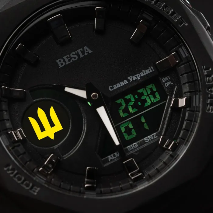 Чоловічий водостійкий спортивний тактичний годинник Besta Jocker Petriot - зображення 7