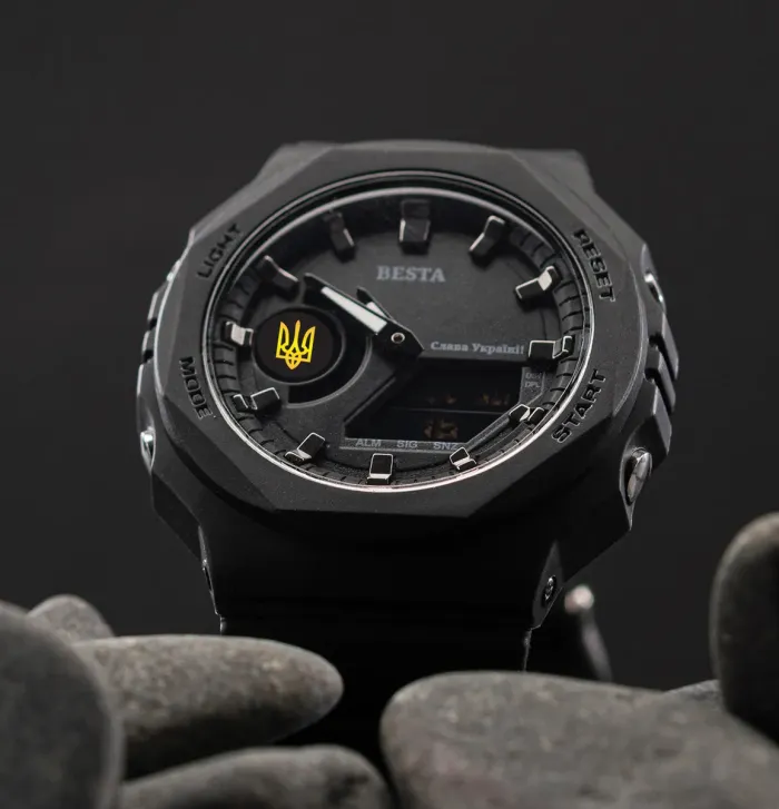 Чоловічий водостійкий спортивний тактичний годинник Besta Jocker UA - зображення 4