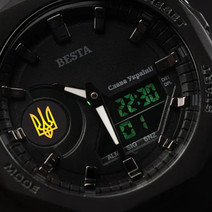 Чоловічий водостійкий спортивний тактичний годинник Besta Jocker UA - зображення 7