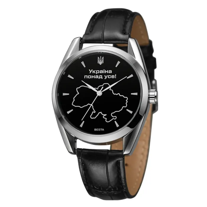 Чоловічий механічний годинник Besta Kraina Leather - зображення 3