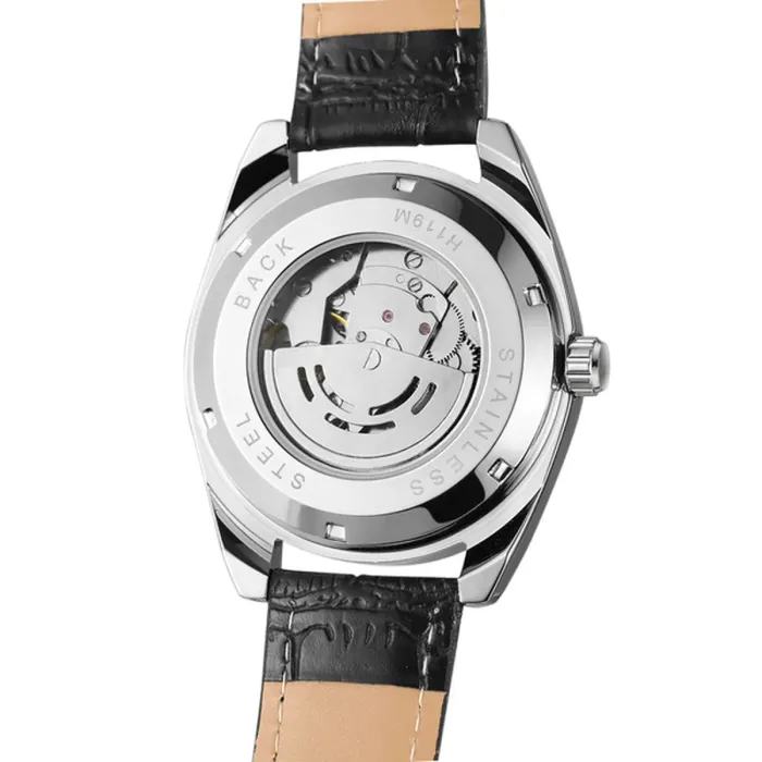 Чоловічий механічний годинник Besta Kraina Leather - зображення 9