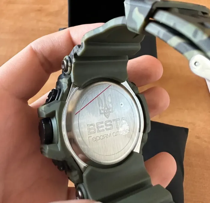 Чоловічий спортивний водостійкий тактичний годинник Besta Lion - зображення 4