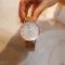 Унісекс годинники Besta Love UA Beige Flower, 2 ремінці