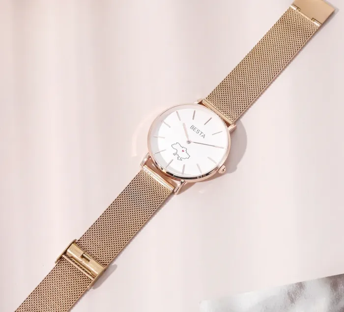 Жіночий годинник Besta Love UA Rosegold - зображення 7