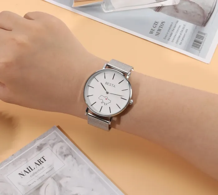Жіночий годинник Besta Love UA Silver - зображення 5
