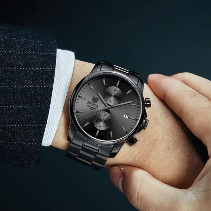 Чоловічий годинник Besta Mars Black - зображення 4