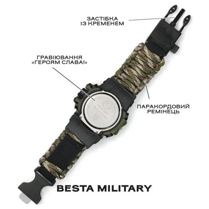 Тактичний тканевий ремінець до Besta Military - зображення 3