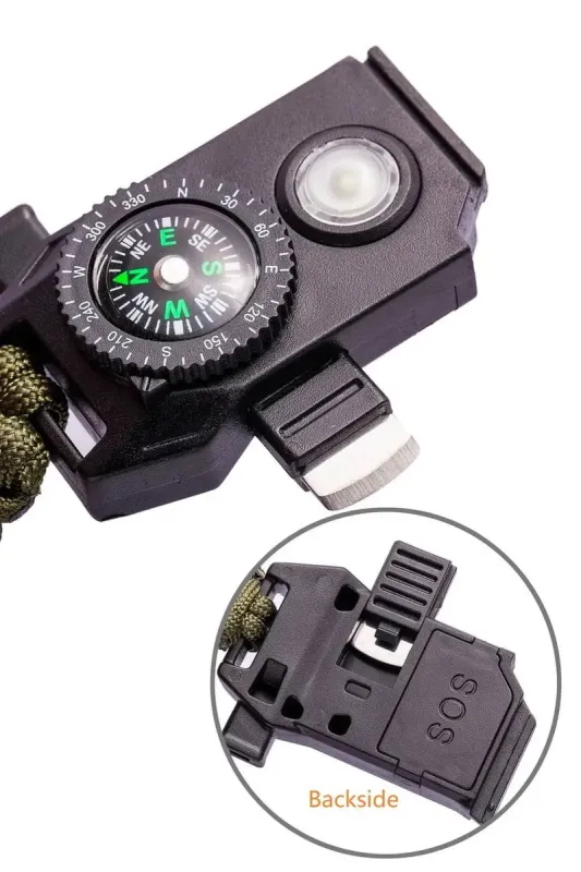 Чоловічий спортивний тактичний з компасом годинник Besta NanoBand Profi з компасом 6 в 1 - зображення 4