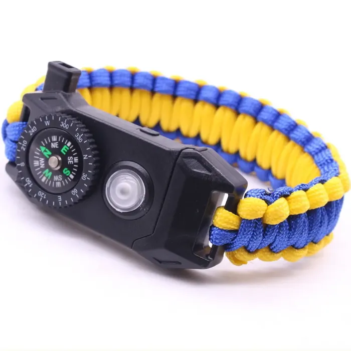 Чоловічий спортивний тактичний з компасом годинник Besta NanoBand Ukraine з компасом 6 в 1 - зображення 3