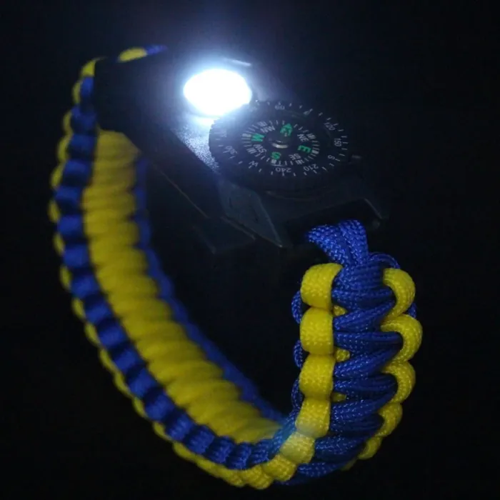 Чоловічий спортивний тактичний з компасом годинник Besta NanoBand Ukraine з компасом 6 в 1 - зображення 5