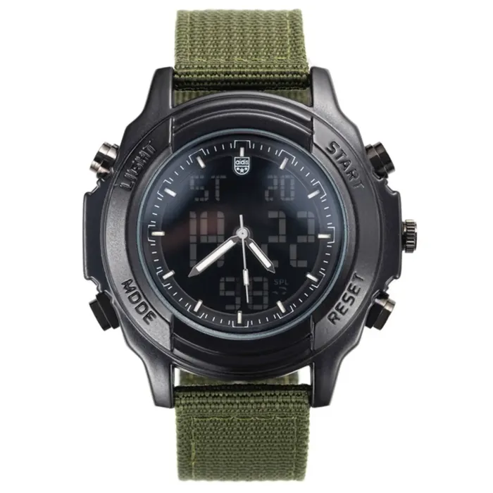 Чоловічий водостійкий спортивний тактичний годинник Besta Palladium 5BAR - зображення 1