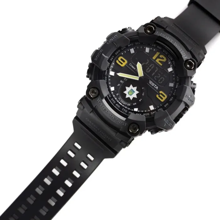Чоловічий водостійкий спортивний тактичний годинник Besta Police - зображення 4