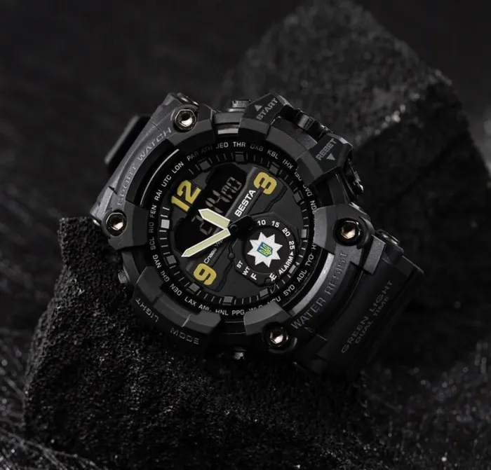 Чоловічий водостійкий спортивний тактичний годинник Besta Police - зображення 7