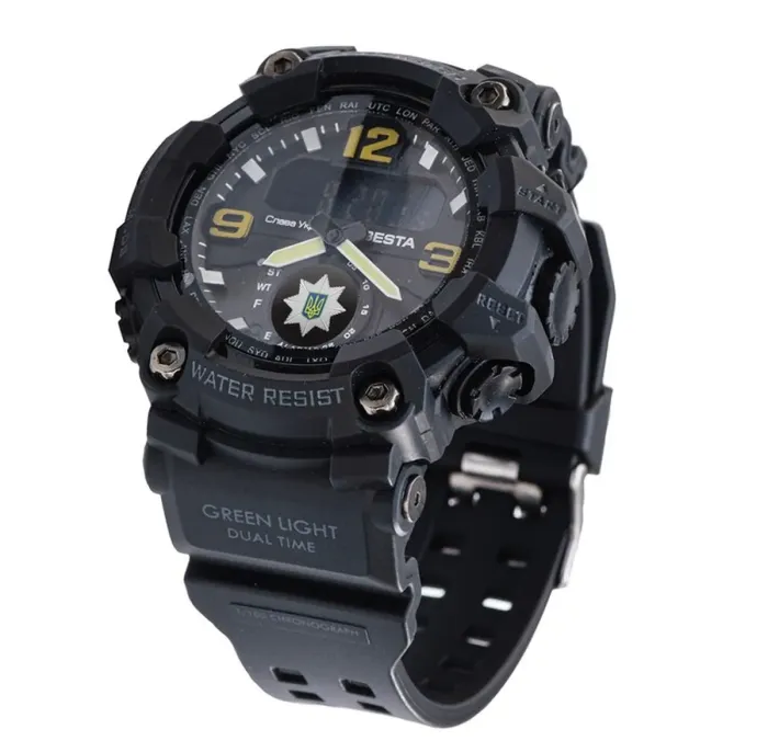 Чоловічий водостійкий спортивний тактичний годинник Besta Police - зображення 8