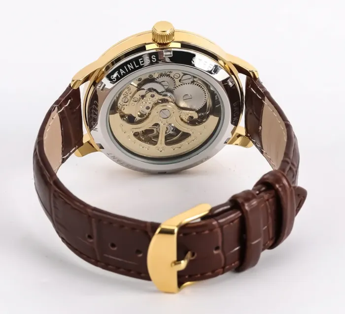 Чоловічий механічний годинник Besta Skeleton UA - зображення 7