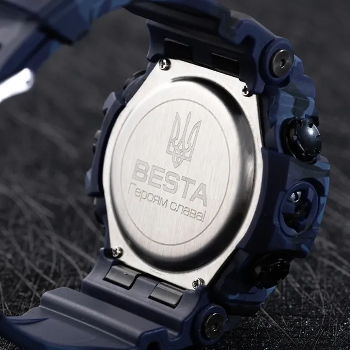 Чоловічий водостійкий спортивний тактичний годинник Besta Sea Storm - зображення 8