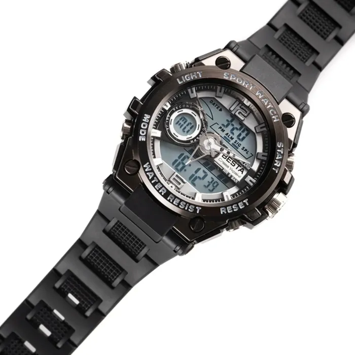 Чоловічий водостійкий спортивний тактичний годинник Besta Sport - зображення 3